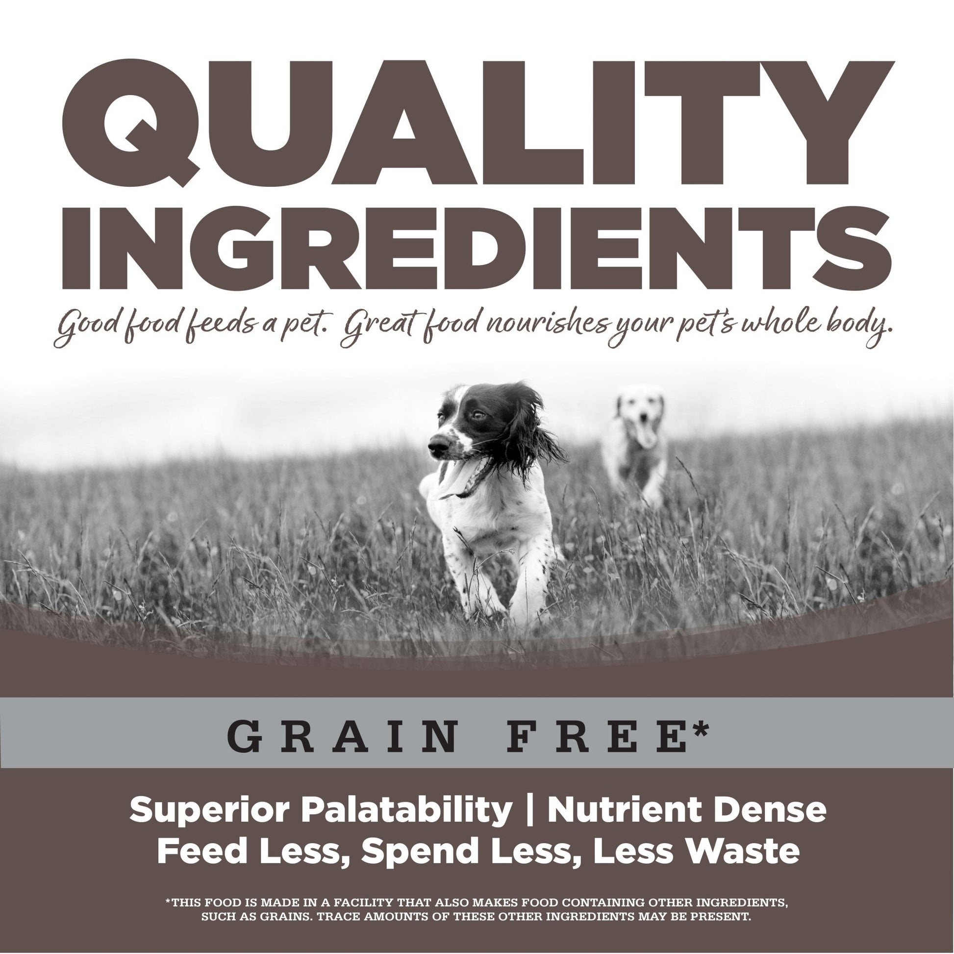 Nutrisource small bites high plains select recipe grain free 4lb dry dog food