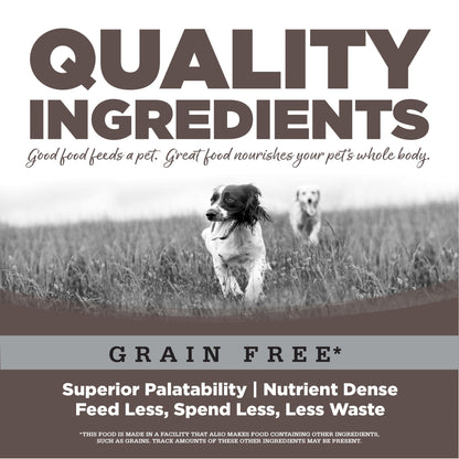 Nutrisource small bites high plains select recipe grain free 4lb dry dog food