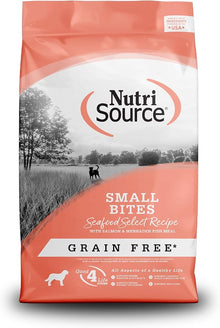 Nutrisource small bites seafood select 5lb dog kibble