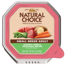 Nutro Natural Choice Small Breed Adult Savory Lamb And Vegetable Slices In Gravy Tray - 3.5 Oz. (100 G)