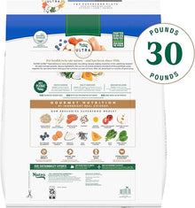 Nutro Ultra Adult Large Breed High Protein Trio of Proteins Chicken, Lamb & Salmon Dry Dog Food, 30lb
