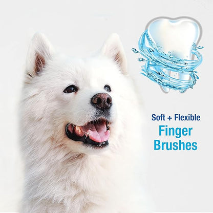 Nylabone advanced oral care finger brushes
