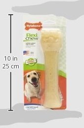 Nylabone FlexiChew Chicken Flavored Bone Dog