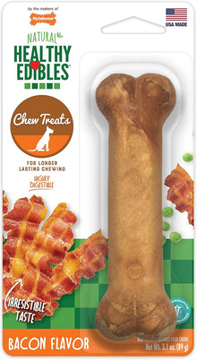 Nylabone healthy edibles bacon medium chew bone