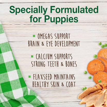 Nylabone healthy edibles puppy chew treats Turkey & sweet potato flavor 3.1oz 4ct