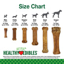 Nylabone Healthy Edibles Puppy Natural Long Lasting Dog Chew Treats Lamb & Apple X - Small/Petite (8 Count) , 6.2 Ounce (Pack of 1)