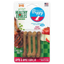 Nylabone Healthy Edibles Puppy Natural Long Lasting Lamb & Apple Dog Chew Treats X - Small/Petite - Up to 15 lbs.