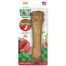 Nylabone Healthy Edibles Roast Beef Flavor Chew Treats for Dog 1 Count X - Large/Souper