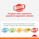 Nylabone Power Chew Dog Toy - Dog Toys for Aggressive Chewers - Indestructible Dog Toys for Aggressive Chewers Large Breed - For Extra Large Dogs - Bacon Flavor X - Large/Souper (1 Count)