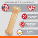 Nylabone Power Chew Flavored Durable Chew Toy for Dogs - Dog Toys for Aggressive Chewers - Indestructible Dog Bones for Small Dogs - Original Flavor Small/Regular