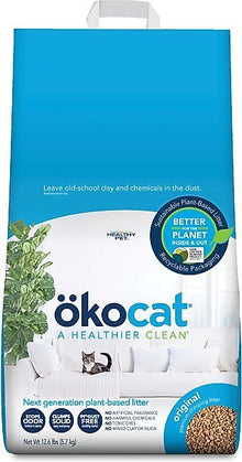Okocat original clumping 12.6lb cat litter
