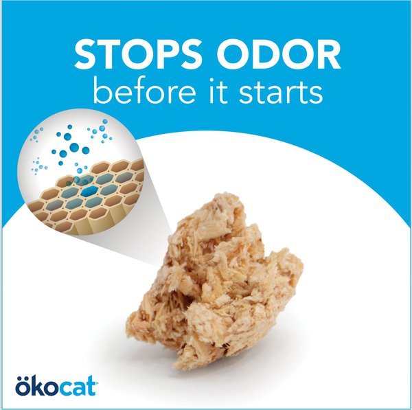 Okocat original clumping 12.6lb cat litter