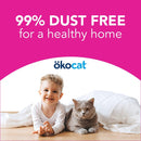 ökocat Super Soft Natural Wood Clumping Litter for Delicate Paws - Medium - Packaging May Vary