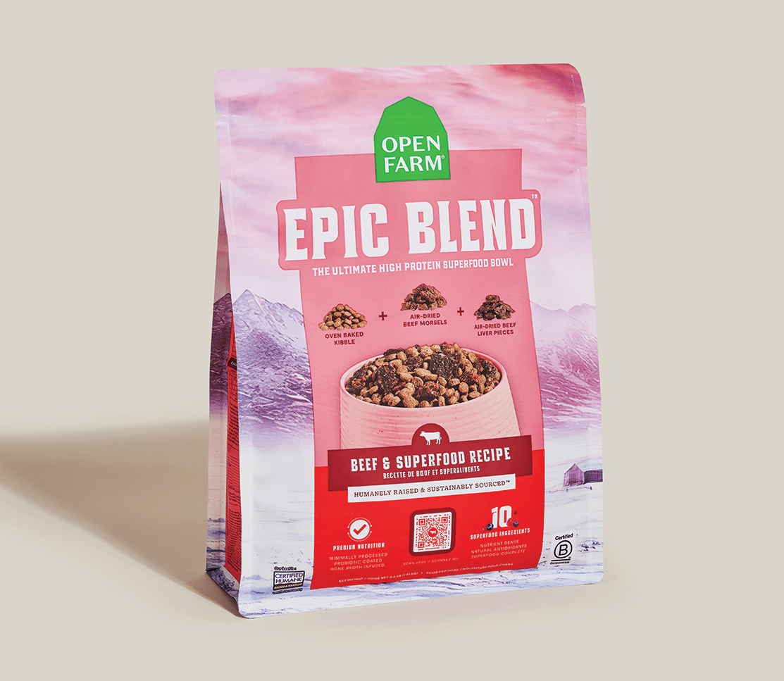 Open farm epic blend beef and superfood 3.5 lb