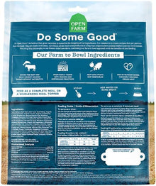 Open Farm Freeze Dried Raw Dog Food, Humanely Raised Meat Recipe with Non - GMO Superfoods and No Artificial Flavors or Preservatives, Surf & Turf Recipe Freeze Dried - 22oz