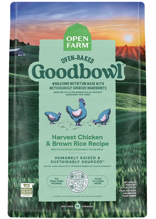 Open Farm Goodbowl Chicken & Brown Rice Recipe for Dogs, 22 lbs