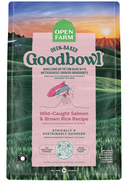 Open Farm Goodbowl Salmon & Brown Rice for Dogs, 3.5 lbs