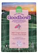 Open Farm Goodbowl Wild - Caught Salmon & Brown Rice Recipe for Cats - 3 lbs