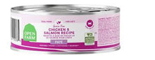 Open farm grain free chicken & salmon recipe wet canned cat food 2.8oz