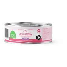 Open farm grain free wild caught salmon recipe wet canned cat food 2.8oz