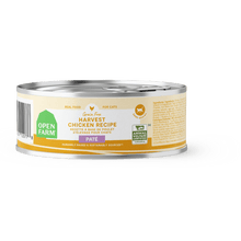 Open farm harvest chicken recipe pate wet canned cat food 2.8oz