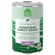 Open farm homestead turkey canned food - 12.5oz