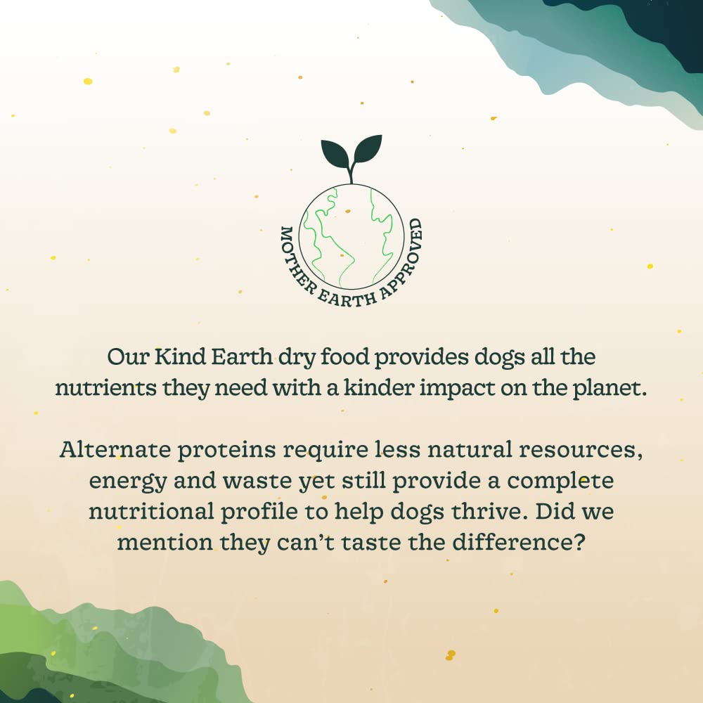 Open Farm Kind Earth Plant - Based Dry Dog Kibble – Natural Vegan Dog Food for Optimal Nutrition (3.5 lb)