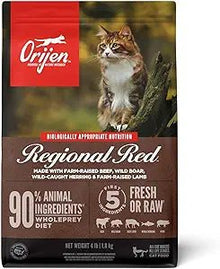Origen regional red 4Lb dry dog food kibble