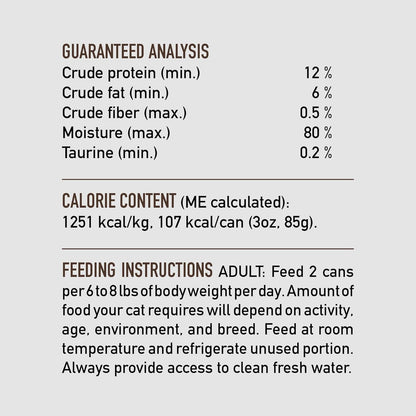 Orijen regional red entree wet canned cat food in bone broth 3oz