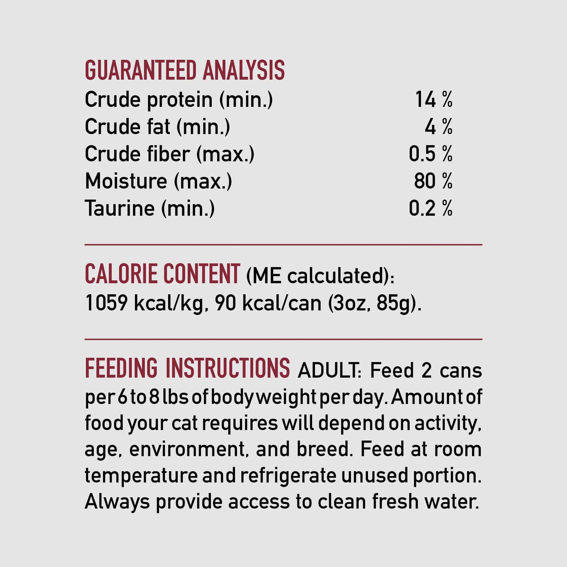 Orijen Tuna, Salmon And Beef Entree Adult Wet Cat Food, Wholeprey Ingredients, 3 Oz