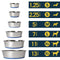 Our Pets Durapet Stainless Steel Bowl For Dog - Cup - 6.9"X6.9"X2.5