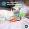 OurPet's Catnip Filled Carrot Cat Toy - 24 Karat - 100 - Percent North American