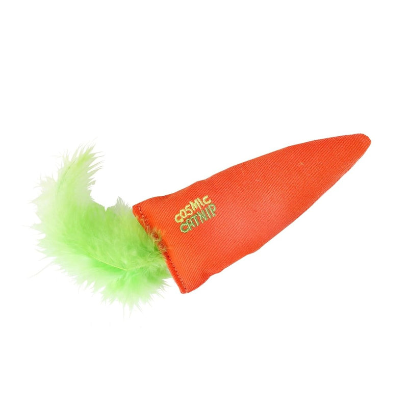 OurPet's Catnip Filled Carrot Cat Toy - 24 Karat - 100 - Percent North American