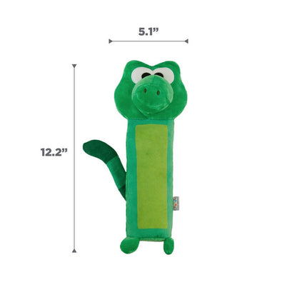 Outward bound bottle bros dog toy gator