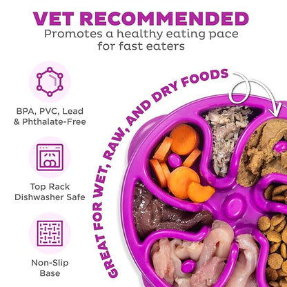 Outward hound fun feeder slo bowl 2 cups