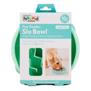 Outward Hound Fun Feeder Slow Pet Bowl - Slow Feeder Dog Bowl - Small - Tiny - Mint