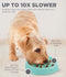 Outward Hound Fun Feeder Slow Pet Bowl - Slow Feeder Dog Bowl - Small - Tiny - Mint