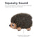 Outward Hound Hedgehogz Plush Dog Toy, Small