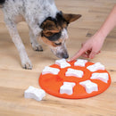 Outward Hound Nina Ottosson Dog Smart Dog Puzzle Interactive Treat Puzzle Dog Enrichment Dog Toy, Level 1 Beginner, Orange