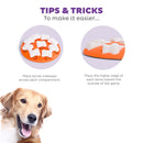 Outward Hound Nina Ottosson Dog Smart Dog Puzzle Interactive Treat Puzzle Dog Enrichment Dog Toy, Level 1 Beginner, Orange