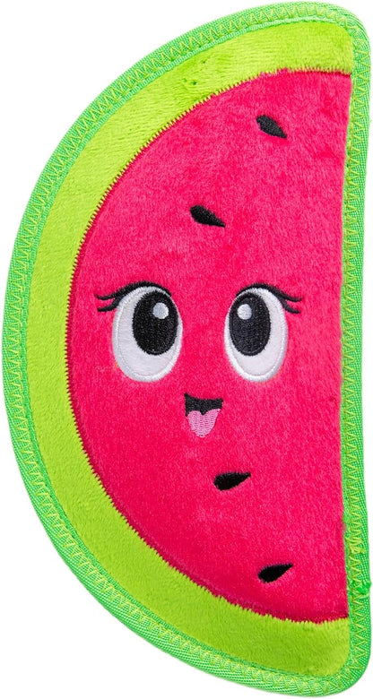 Outward hound tough skinz watermelon dog toy