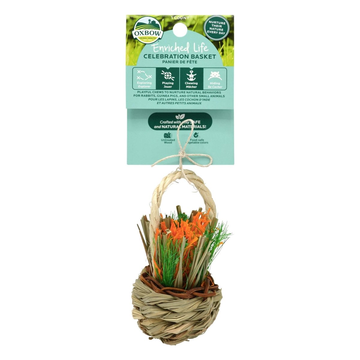 Oxbow Enriched Life Celebration Basket For Small Animals