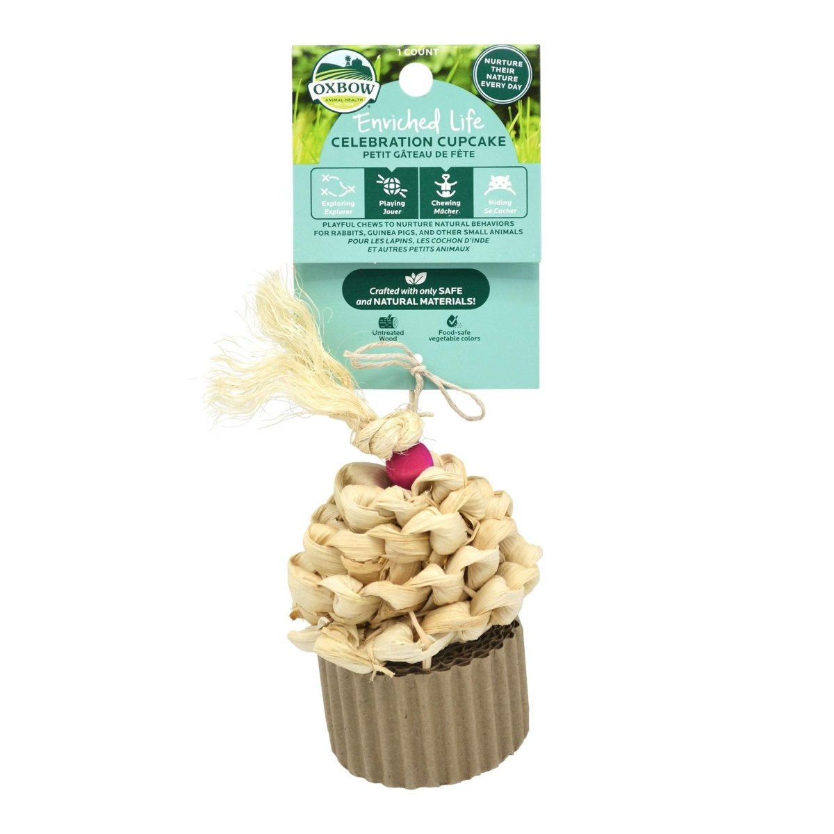 Oxbow Enriched Life Celebration Cupcake For Small Animals