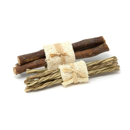 Oxbow Enriched Life Stix & Hay Chewable Sticks For Small Animals