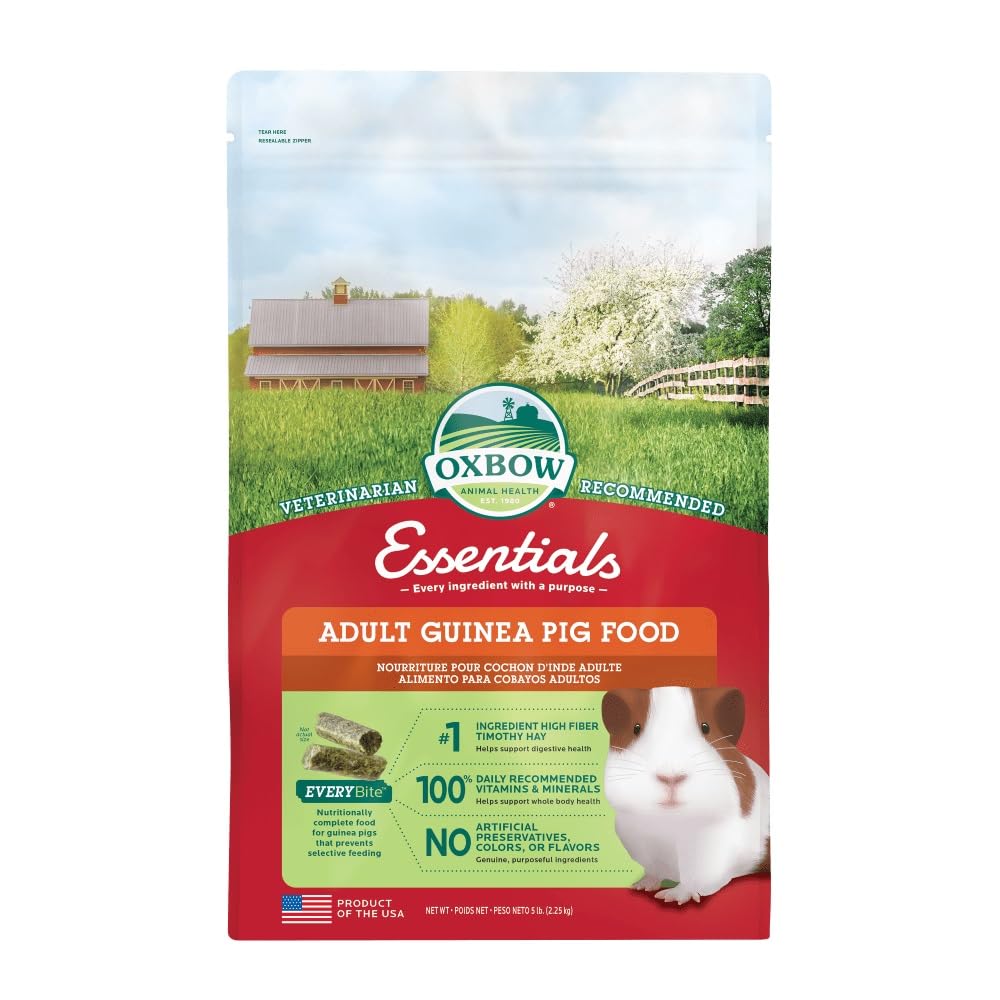 Oxbow Essentials Adult Guinea Pig Food, 5lb