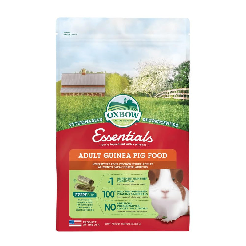 Oxbow Essentials Adult Guinea Pig Food, 5lb