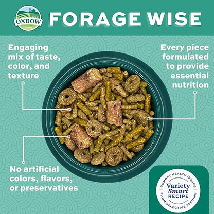 Oxbow forage wise adult rabbit food 4lb adult rabbit food
