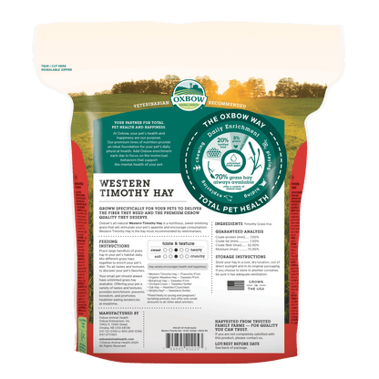 Oxbow hay 15 oz western Timothy