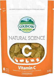 Oxbow natural science vitamin c baked small animal supplemental treats 4.2oz
