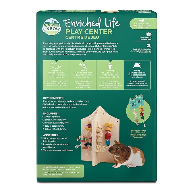 Oxbow play center for rabbits